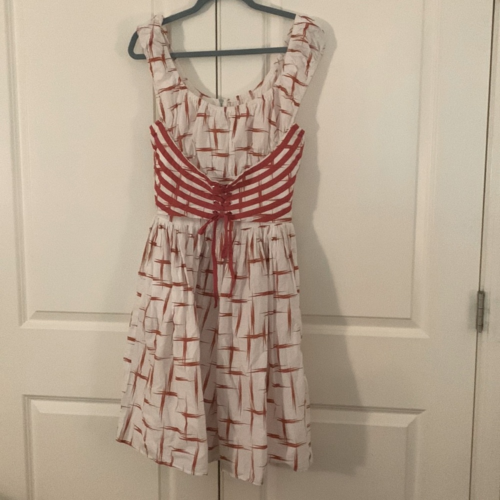 Bernie Dexter medium corset waist dress